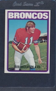 1972 Topps #154 Bob Anderson Broncos NM *826 - Picture 1 of 1