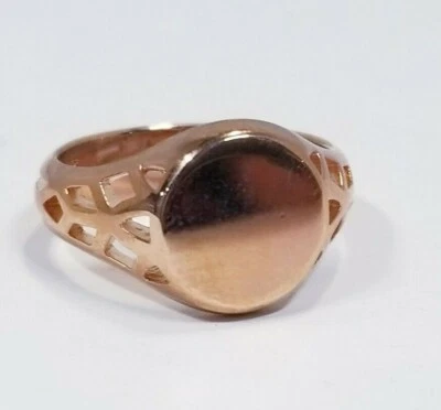 LINKS OF LONDON Timeless Engravable Ring In RGV Sz 7 - Image 1 of 4