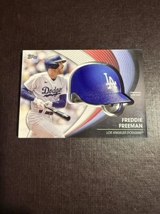 2022 Topps Update Commemorative Batting Helmet BH-FF Freddie Freeman Dodgers - Picture 1 of 2