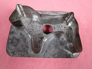 Antiker Metallhund? PFERD? LAMM? AUSSTECHFORM Sammlerstück - Bild 1 von 7