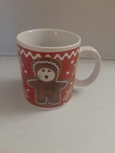 Taza Boyds Bears Bearware Pottery Works 2004 pan de jengibre - Imagen 1 de 7