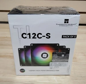 Thermalright TL-C12C-S X5 ARGB Case Fans 120mm, 5-pack - Picture 1 of 7
