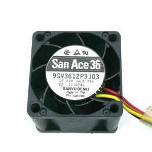 1 Stück SanAce36 9GV3612P3J03 Lüfter 36*36*28mm DC12V 0,75A 4Draht - Bild 1 von 2