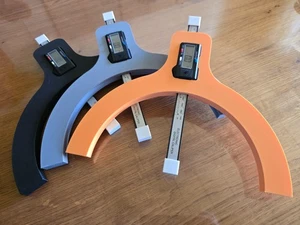 Digital Messschieber Kunststoff Tiefenmesser für Fräsmaschine Tischkreise usw. - Bild 1 von 4