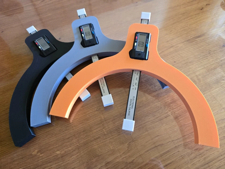 Digital Messschieber Kunststoff Tiefenmesser für Fräsmaschine Tischkreise usw. - Bild 1 von 1