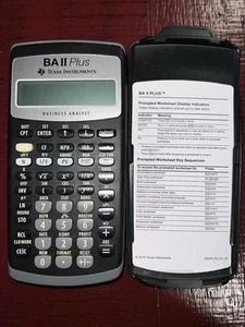 Texas Instruments BAII Plus Professional Business Analyst Calculator Financial - Bild 1 von 4