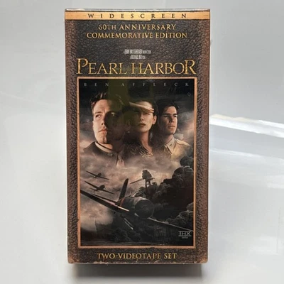 Pearl Harbor VHS 2 Tape Set New Sealed Widescreen 50th Anniversary Edition THX - Image 1 of 4