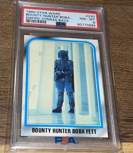 1980 Star Wars Empire Strikes Back ESB Bounty Hunter Boba Fett PSA 8 NM-MINT!!! - Picture 1 of 2