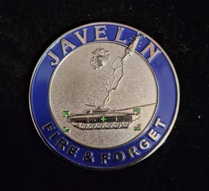 MARINE JAVELIN FIRE & FORGET MEDAL DEPARTMENT OF NAVY UNITED STATES MARINE CORPS - Bild 1 von 2