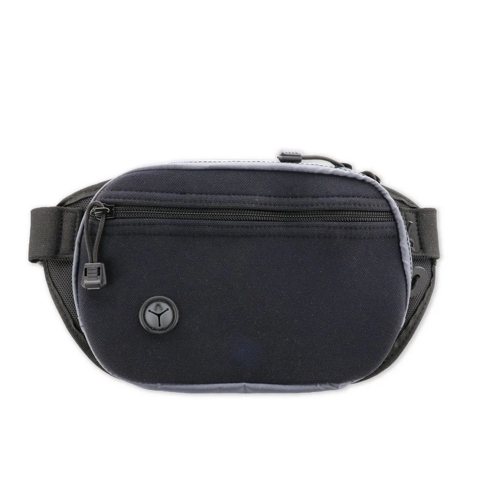 Galco Fastrax PAC Gun Concealing Waistpack Adjustable Fit Ambid Black/Grey