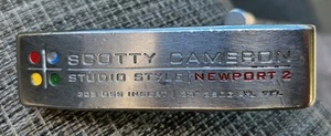 SCOTTY CAMERON STUDIO STYLE NEWPORT 2 33" RIGHT HAND PUTTER GAMER - Picture 1 of 17