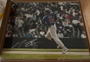 Michael Busch 16x20 Autographed Photo Chicago Cubs Beckett Authenticated Signed - Picture 1 of 5