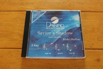 Daywind Soundtracks CD Savior's Shadow 3 Key Accompaniment Blake Shelton BGVs - Image 1 of 2