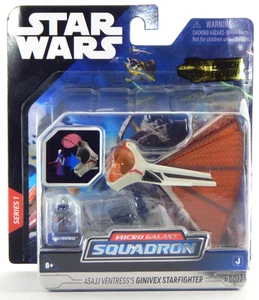 Star Wars Micro Galaxy Squadron Asaji Ventress's Ginivex Starfighter - Bild 1 von 6