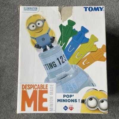 Tomy Despicable Me Pop Up Game Minion Children's / Family Pirate Game Box Damage - Image 1 of 4