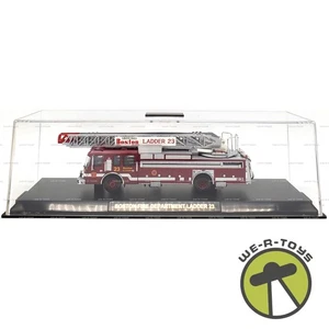 Code 3 Boston MA E-One Rear Mount ladder L23 Limited Edition 2004 Vehicle #12960 - Picture 1 of 10