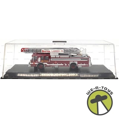 Code 3 Boston MA E-One Rear Mount ladder L23 Limited Edition 2004 Vehicle #12960 - Image 1 of 4