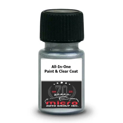 Pintura de retoque para Mercedes Brilliant Silver 744 con cepillo 2 OZ Foto 1 de 2