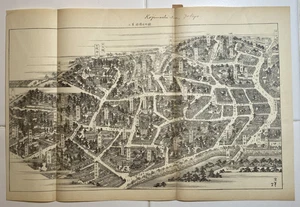 Japanese map - A Map of Kojimachi district of Tokyo - Picture 1 of 21