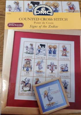 DMC Cross Stitch All Our Yesterdays Signs Of The Zodiac P5094 2002 - Image 1 of 2