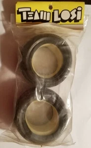 Team Losi Rear Sprint Tires with Foams Gold Compound 2.2 Vintage Rc Buggy A-7375 - Picture 1 of 2