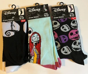 ¡NUEVO! DISNEY ~ CALCETINES PESADILLA ANTES DE NAVIDAD ~ TALLA 9-13~1 o TODOS~1+ ENVÍO - Imagen 1 de 12