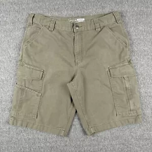 Carhartt Pantaloncini Uomo 36 Verde Robusti Flex Relaxed Fit Tela Cargo Lavoro Skate - Foto 1 di 8