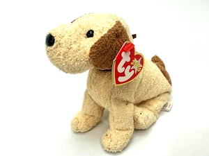 Peluche Rufus Il Cane Marrone Nascita 28 Febbraio 2000 Ty Beanie Bambino Pensionato - Foto 1 di 16