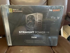 be quiet! STRAIGHT POWER 11 750W ATX 80+ PLUS Gold Certified FACTORY DEALED! - Picture 1 of 5