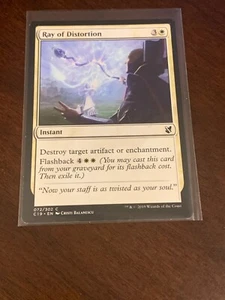 Magic the Gathering Commander 2019 Ray of Distortion - Picture 1 of 2