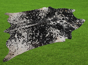100% New Cowhide Rugs Area Cow Skin Leather (60" x 56") Cow hide SA-3131