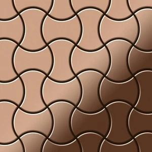 Azulejo de mosaico metal macizo cobre laminado cobre 1,6 mm grosor Infinit-CM - Imagen 1 de 4
