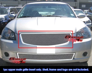 Fits Nissan Altima Stainless Mesh Grille Insert 05-06 - Foto 1 di 2