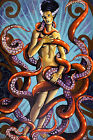 The Birth of the Bride Mike Bell Octopus Nude Frankenbride Custom Fine Art Print