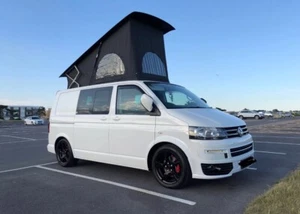 VOLKSWAGEN T5 T30 TWIN SLIDING FACTORY KOMBI 180HP 7 SPEED DSG CANDY WHITE SWB - Picture 1 of 22
