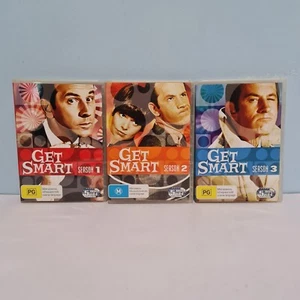 Get Smart Complete Season 1 2 3 DVD - Region 4 - Season 3 missing Disc 1 - Picture 1 of 24