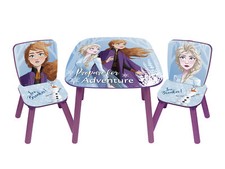 --FRO13128 TAVOLO CON DUE SEDIE IN LEGNO FROZEN2