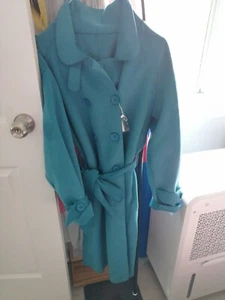 Green, Blue women Coat Aus Size 16 - Picture 1 of 1