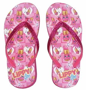 Kleine Mädchen Keilabsatz Flip Flop Sandale von Shopkins - Bild 1 von 1