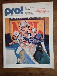 Vintage 1973 Hall of Fame Spiel Programm San Francisco 49ers vs Patriots - Bild 1 von 12
