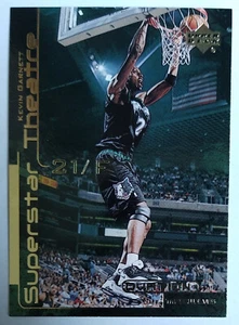 KEVIN GARNETT ST3 UPPER DECK OVATION SUPERSTAR THEATRE 1999-00 - Imagen 1 de 2