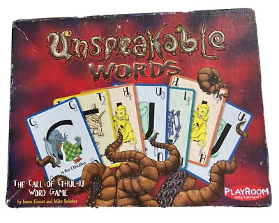 Unspeakable Words The Call Of Cthulhu Word Game Lovecraft Horror Game Complete - Image 1 of 4