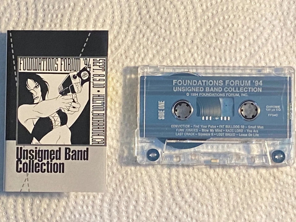 V/A - Foundations Forum '94 Unsigned Band Collection cassette thrash doom TESTED - Image 1 of 1