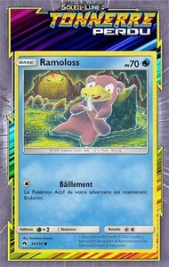 Ramoloss - SL08:Tonnerre Perdu - 54/214 - Carte Pokemon Neuve Française - Imagen 1 de 1