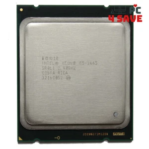 Intel Xeon E5-2665 SR0L1 SR0HB 2.40GHz 20M 8-Core LGA 2011 Server CPU 115W - Picture 1 of 2