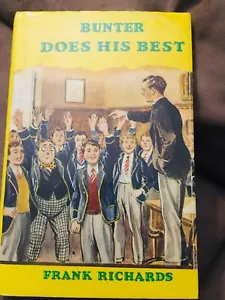 Frank Richards BUNTER DOES HIS BEST Hardcover Illustrator R. J. MacDonald - Foto 1 di 4