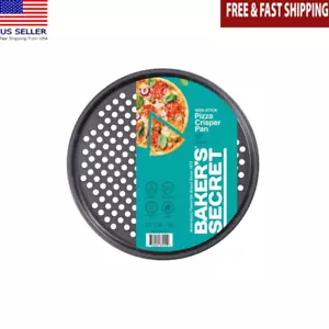 12 Inch Nonstick Carbon Steel Pizza Pan Durable Scratch Resistant Bakeware Round - Picture 1 of 7