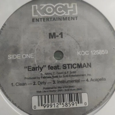 M-1 (feat. STYLES P) – Early / Comrade's Call 12" US VINYL 2006 - Bild 1 von 3