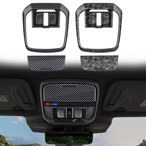 Cubierta de luz de lámpara de lectura delantera de fibra de carbono apta para Subaru Forester 2025-UP - Imagen 1 de 14