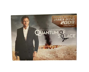 Quantum of Solace DVD with Exclusive James Bond 2009 Calendar - Picture 1 of 3